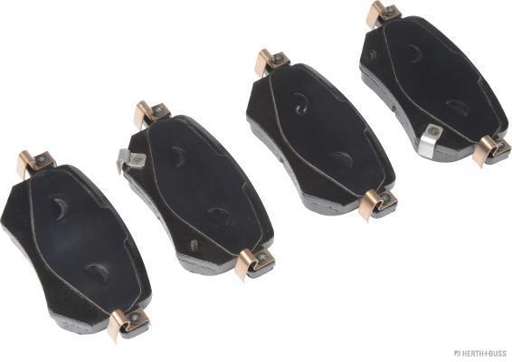 set placute frana,frana disc J3613008 HERTH+BUSS JAKOPARTS