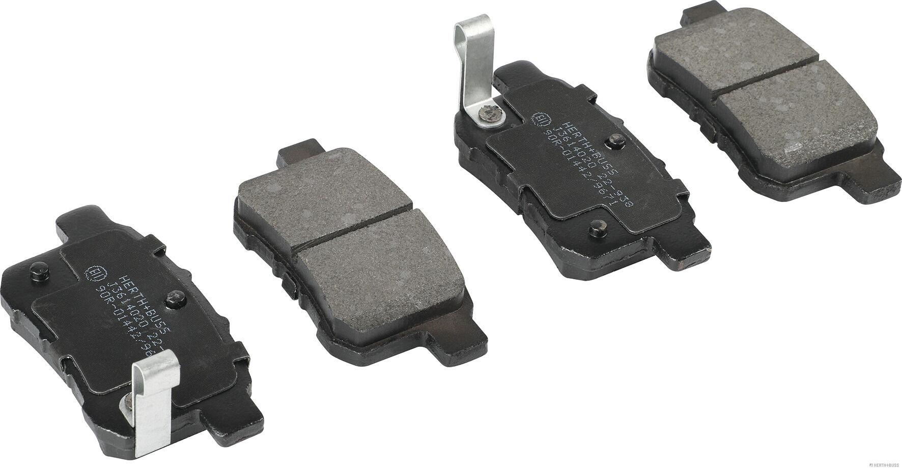 set placute frana,frana disc J3614020 HERTH+BUSS JAKOPARTS