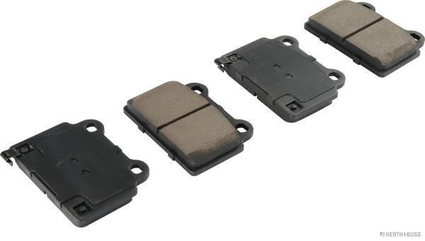 set placute frana,frana disc J3615015 HERTH+BUSS JAKOPARTS