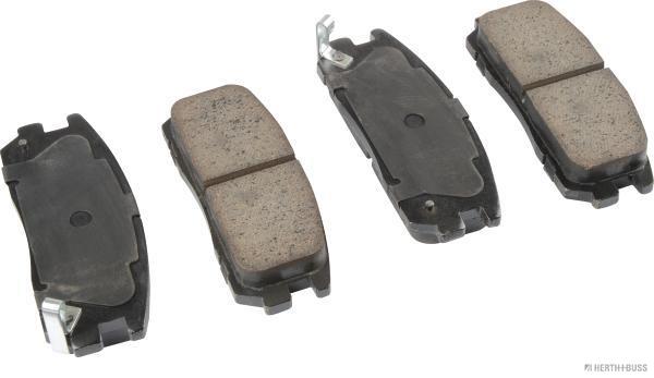 set placute frana,frana disc J3619001 HERTH+BUSS JAKOPARTS
