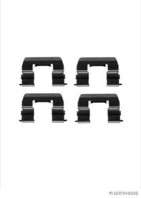 Set accesorii, placute frana J3660511 HERTH+BUSS JAKOPARTS