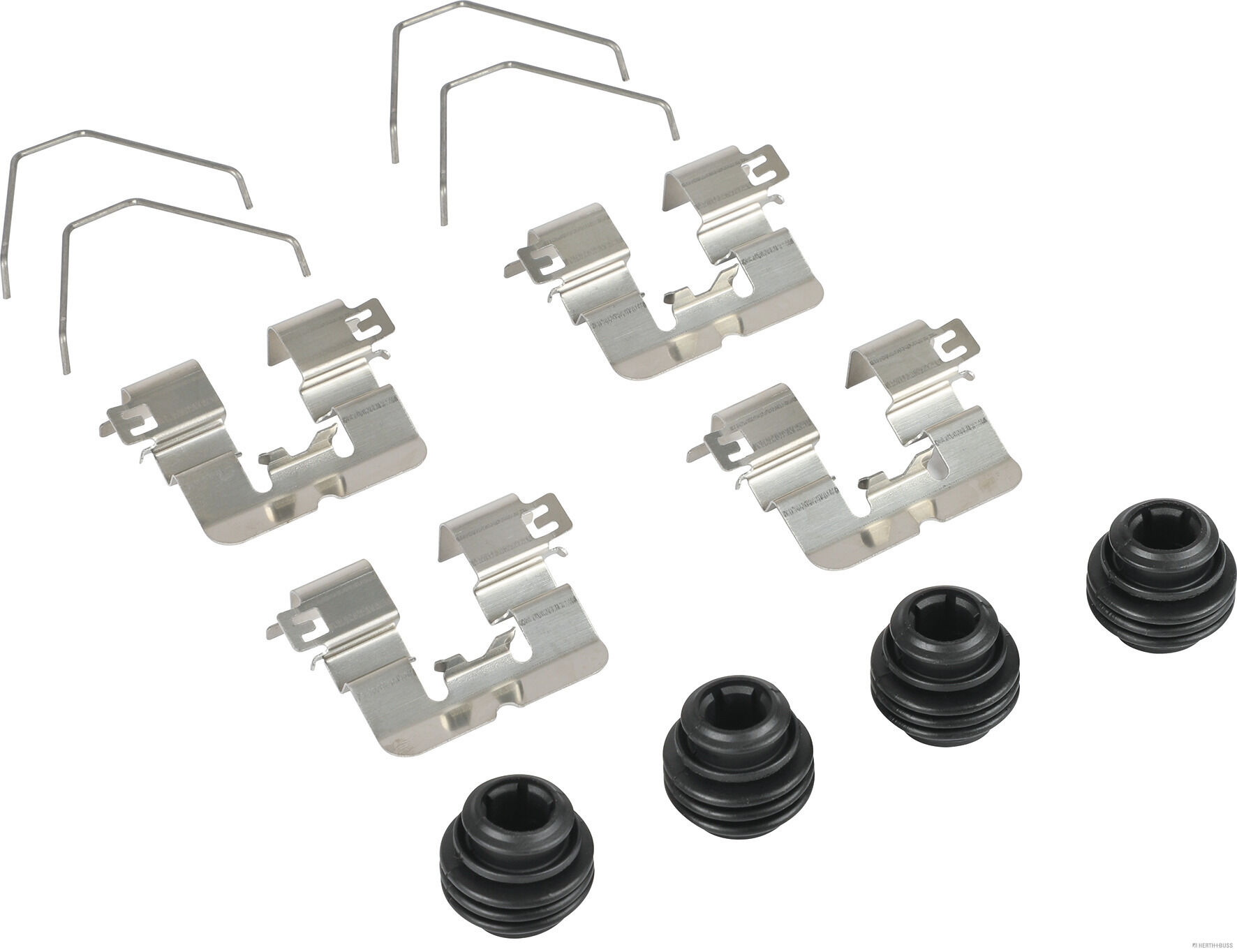 Set accesorii, placute frana J3660536 HERTH+BUSS JAKOPARTS