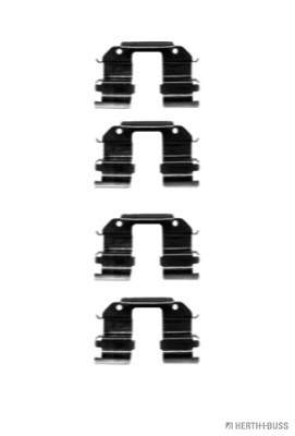 Set accesorii, placute frana J3660900 HERTH+BUSS JAKOPARTS