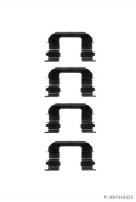 Set accesorii, placute frana J3660901 HERTH+BUSS JAKOPARTS