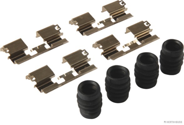Set accesorii, placute frana J3660907 HERTH+BUSS JAKOPARTS