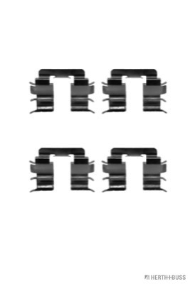 Set accesorii, placute frana J3661017 HERTH+BUSS JAKOPARTS