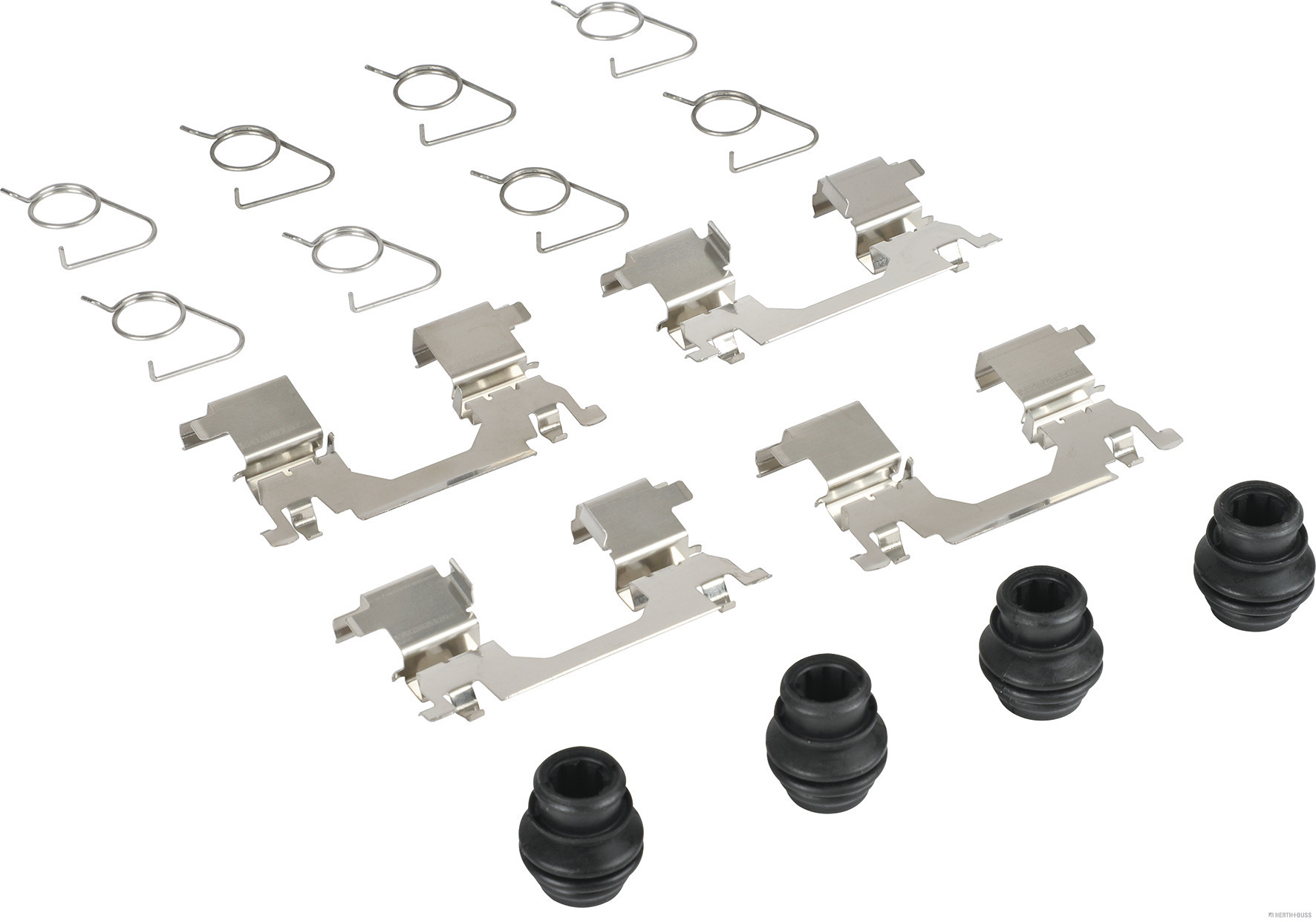 Set accesorii, placute frana J3661044 HERTH+BUSS JAKOPARTS