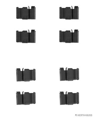Set accesorii, placute frana J3662003 HERTH+BUSS JAKOPARTS