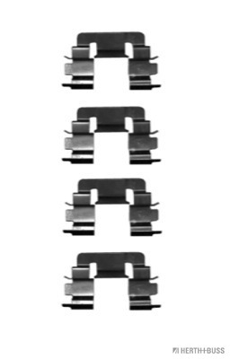 Set accesorii, placute frana J3662016 HERTH+BUSS JAKOPARTS