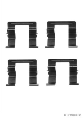 Set accesorii, placute frana J3663014 HERTH+BUSS JAKOPARTS