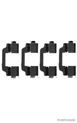 Set accesorii, placute frana J3664015 HERTH+BUSS JAKOPARTS