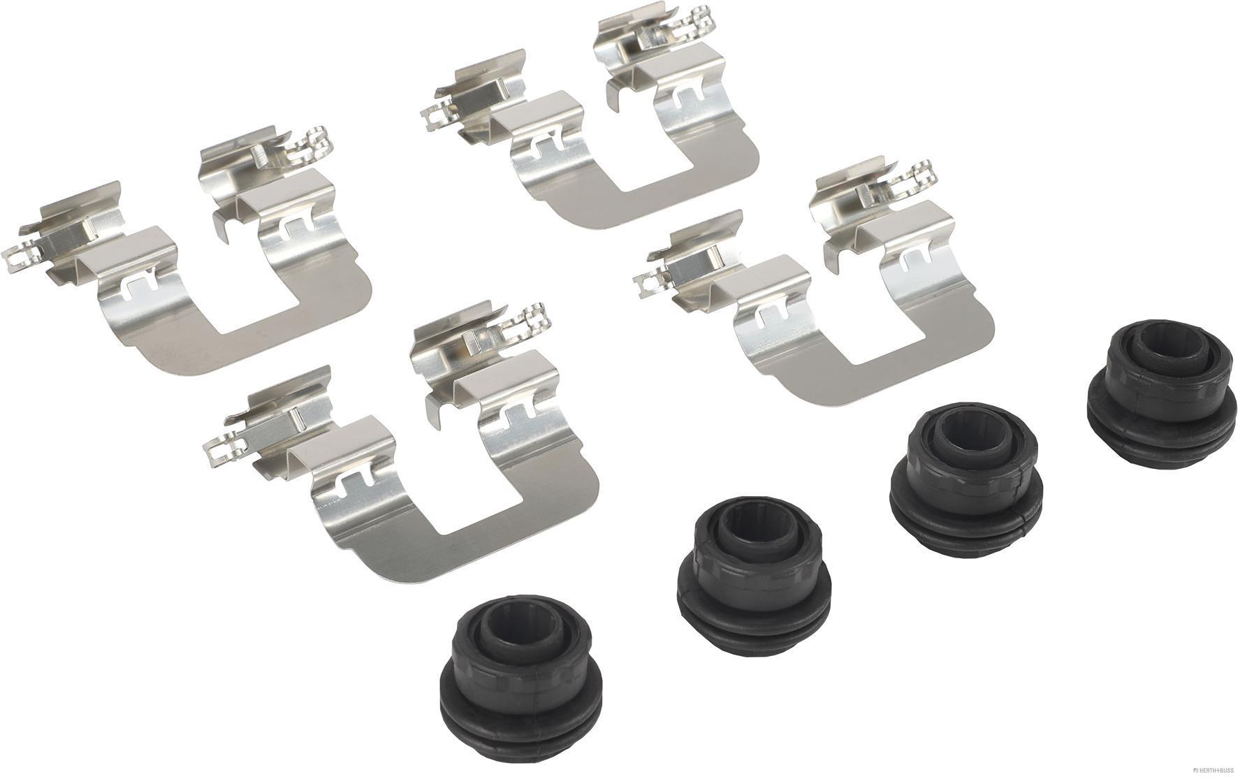 Set accesorii, placute frana J3664023 HERTH+BUSS JAKOPARTS