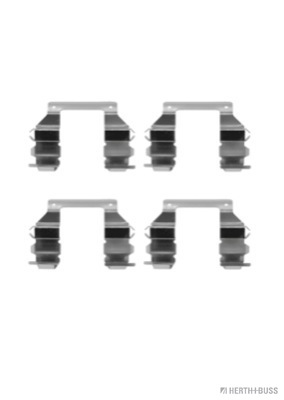 Set accesorii, placute frana J3665003 HERTH+BUSS JAKOPARTS