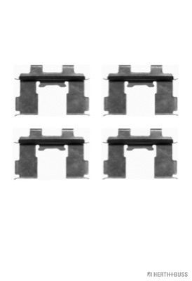 Set accesorii, placute frana J3668005 HERTH+BUSS JAKOPARTS