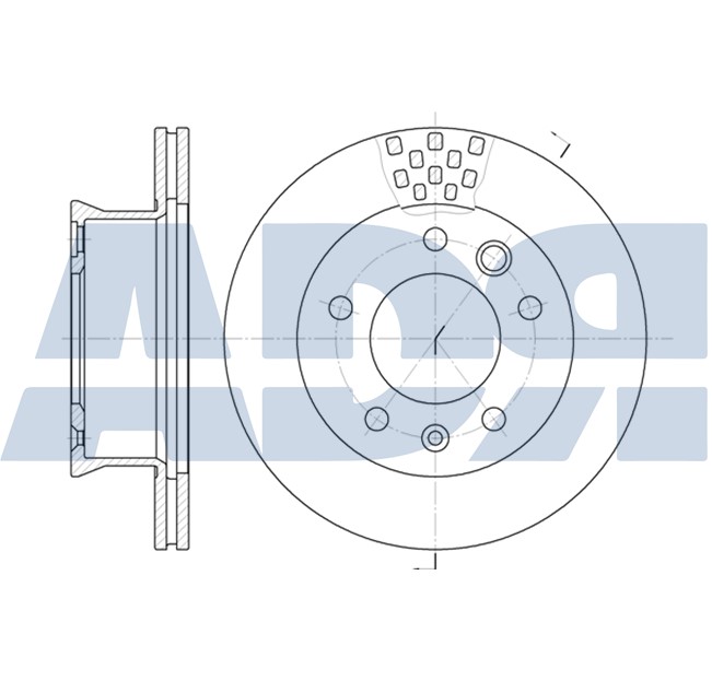 Disc frana 18532760 ADR