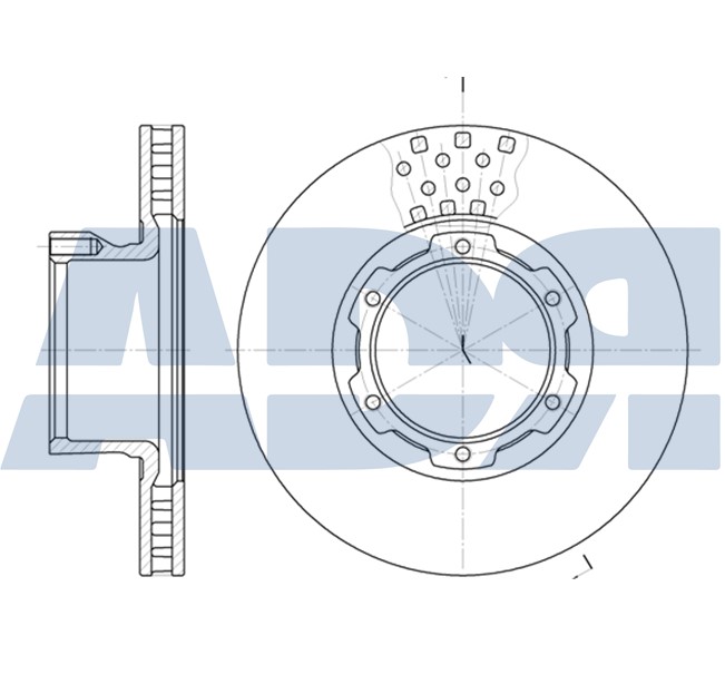 Disc frana 18533240 ADR