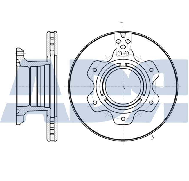 Disc frana 18533248 ADR