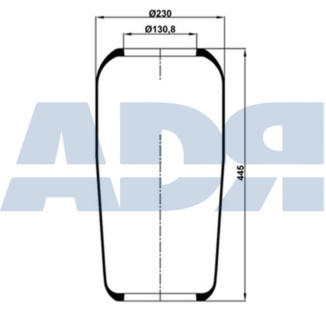 Burduf, suspensie pneumatica 51077400 ADR