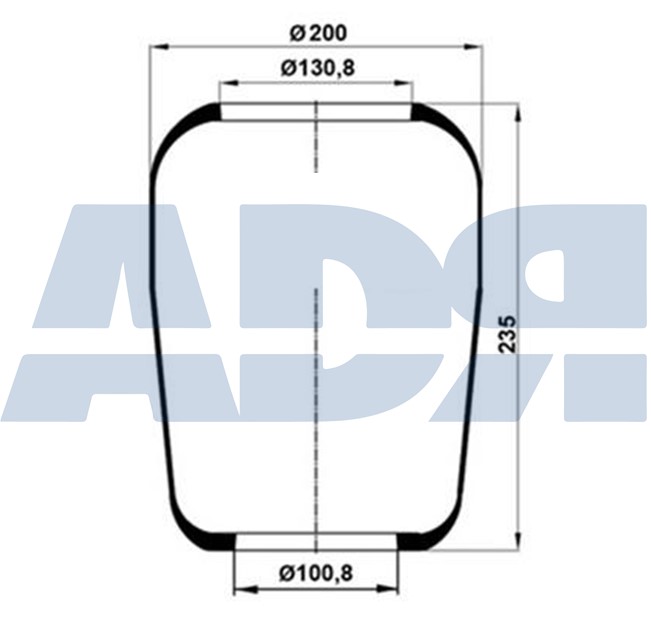 Burduf, suspensie pneumatica 51149085 ADR