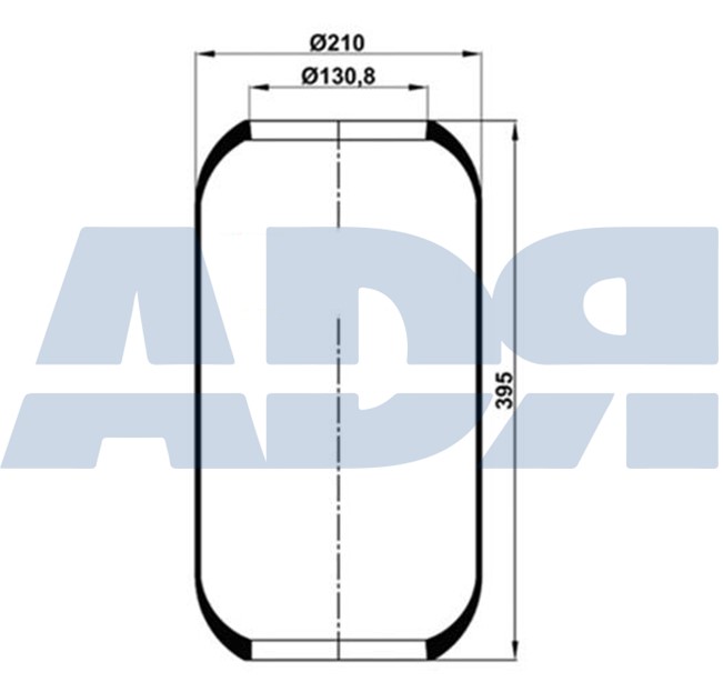Burduf, suspensie pneumatica 51533000 ADR