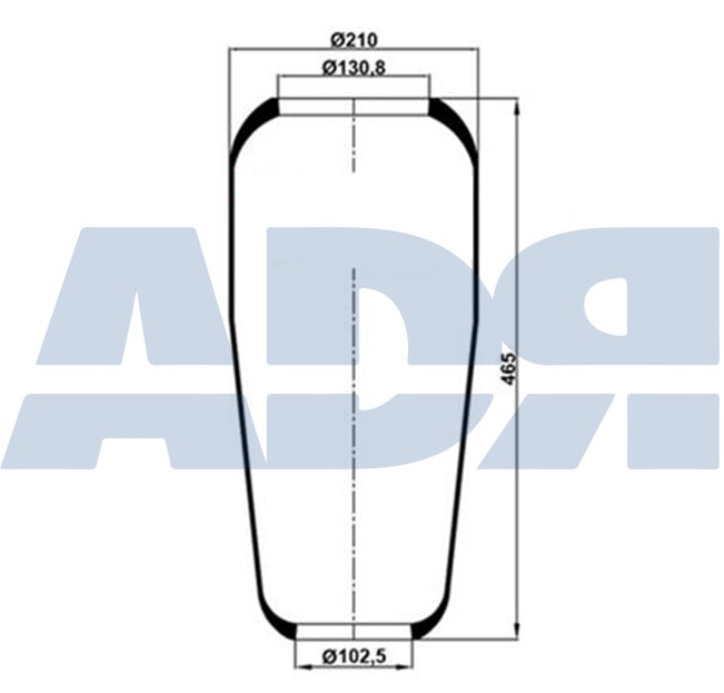 Burduf, suspensie pneumatica 51771000 ADR