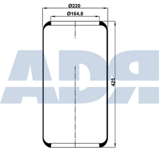Burduf, suspensie pneumatica 51786000 ADR