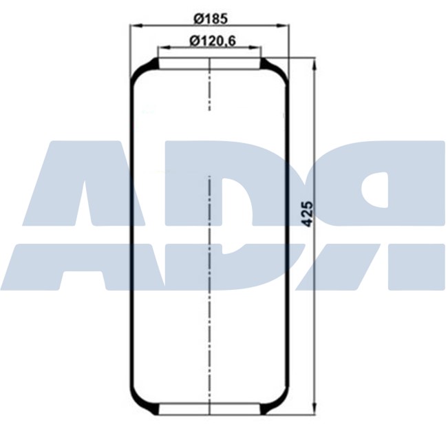 Burduf, suspensie pneumatica 51816000 ADR
