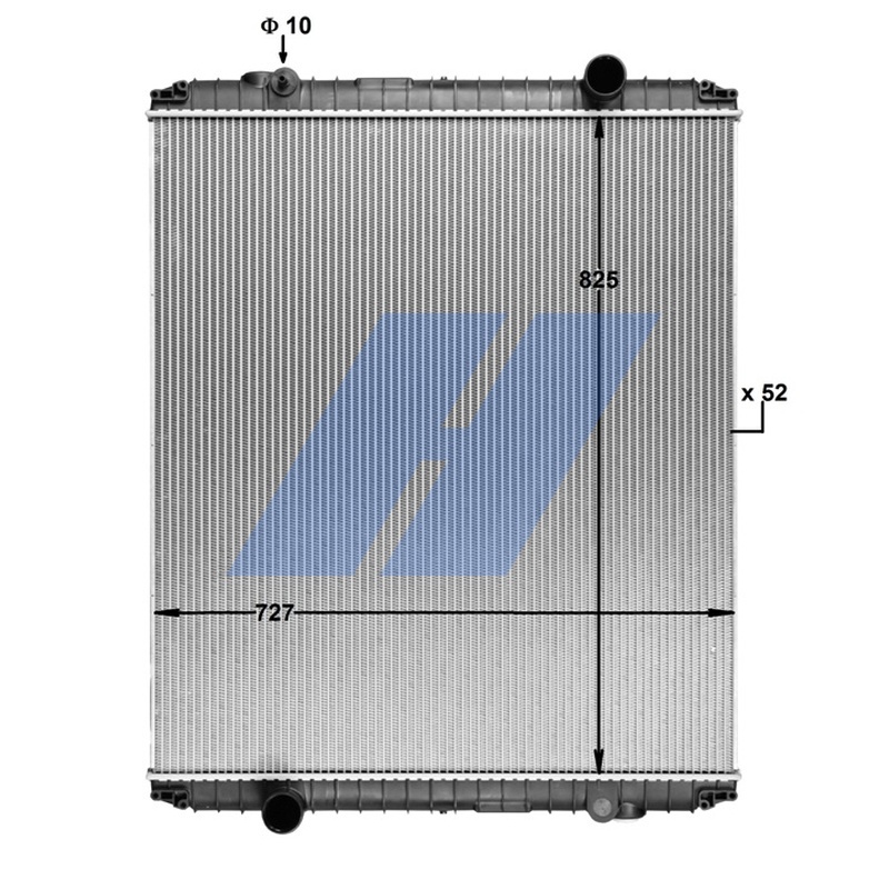 Radiator, racire motor 11041004 HIGHWAY AUTOMOTIVE
