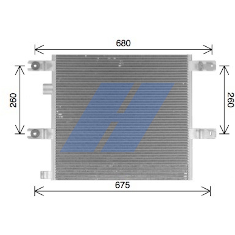 Condensator, climatizare 40057012 HIGHWAY AUTOMOTIVE