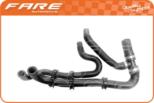 Furtun radiator 23989 FARE-RCH