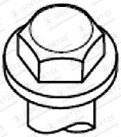 Set surub, chiulasa 22-17030B GOETZE