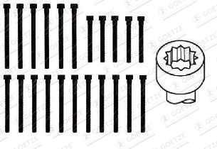 Set surub, chiulasa 22-26006B GOETZE