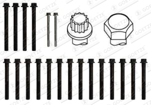 Set surub, chiulasa 22-76002B GOETZE