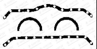 Set garnituri, baie ulei 23-26826-01/0 GOETZE