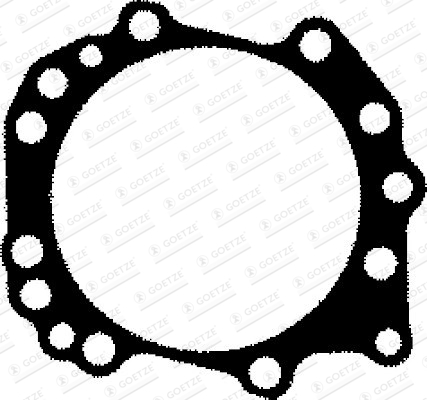Garnitura, chiulasa 30-023114-20 GOETZE