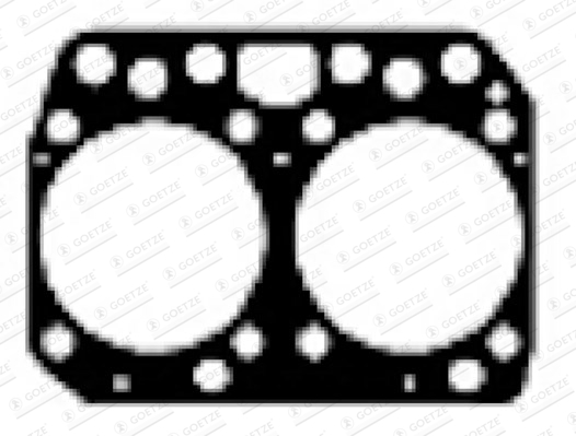 Garnitura, chiulasa 30-026468-00 GOETZE