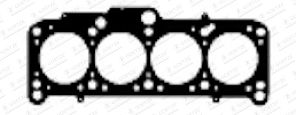 Garnitura, chiulasa 30-028686-00 GOETZE