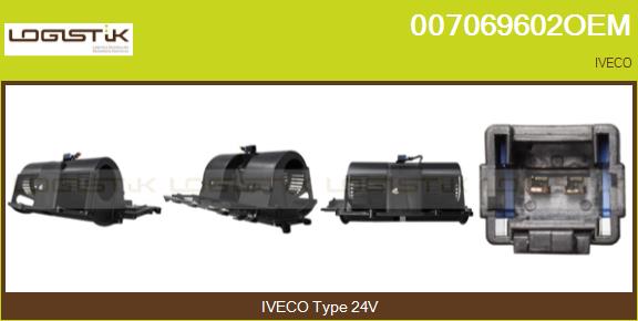 Ventilator, habitaclu 007069602OEM LGK