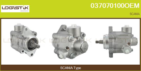 Pompa hidraulica, sistem de directie 037070100OEM LGK