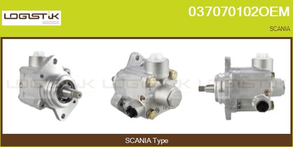 Pompa hidraulica, sistem de directie 037070102OEM LGK