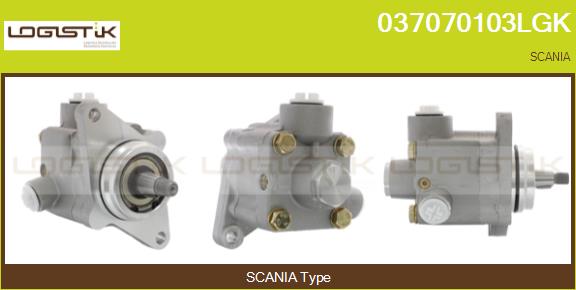 Pompa hidraulica, sistem de directie 037070103LGK LGK