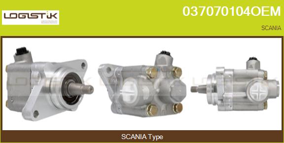 Pompa hidraulica, sistem de directie 037070104OEM LGK