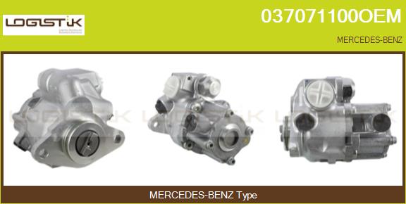 Pompa hidraulica, sistem de directie 037071100OEM LGK