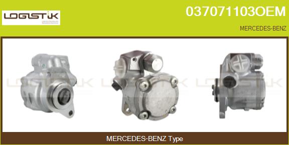 Pompa hidraulica, sistem de directie 037071103OEM LGK