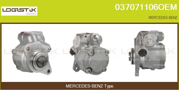 Pompa hidraulica, sistem de directie 037071106OEM LGK