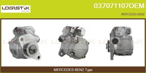 Pompa hidraulica, sistem de directie 037071107OEM LGK