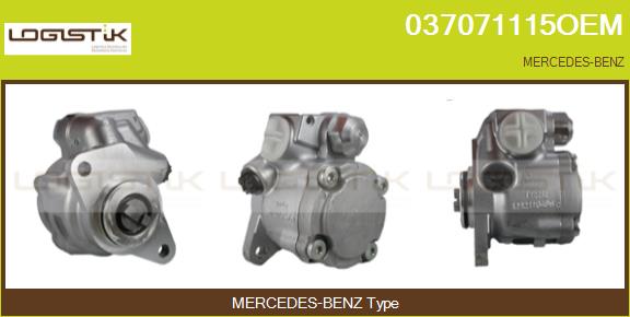 Pompa hidraulica, sistem de directie 037071115OEM LGK