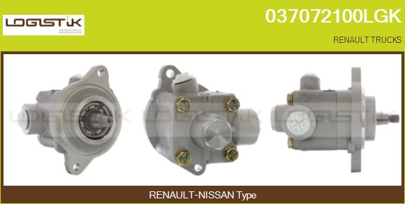 Pompa hidraulica, sistem de directie 037072100LGK LGK