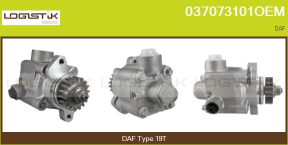 Pompa hidraulica, sistem de directie 037073101OEM LGK