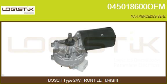 Motor stergator 045018600OEM LGK